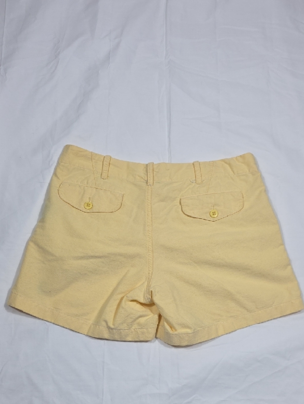 2 for $35 Ralph Lauren Sport Yellow Women's Shorts with Navy Polo Logo - Picture 3 of 3